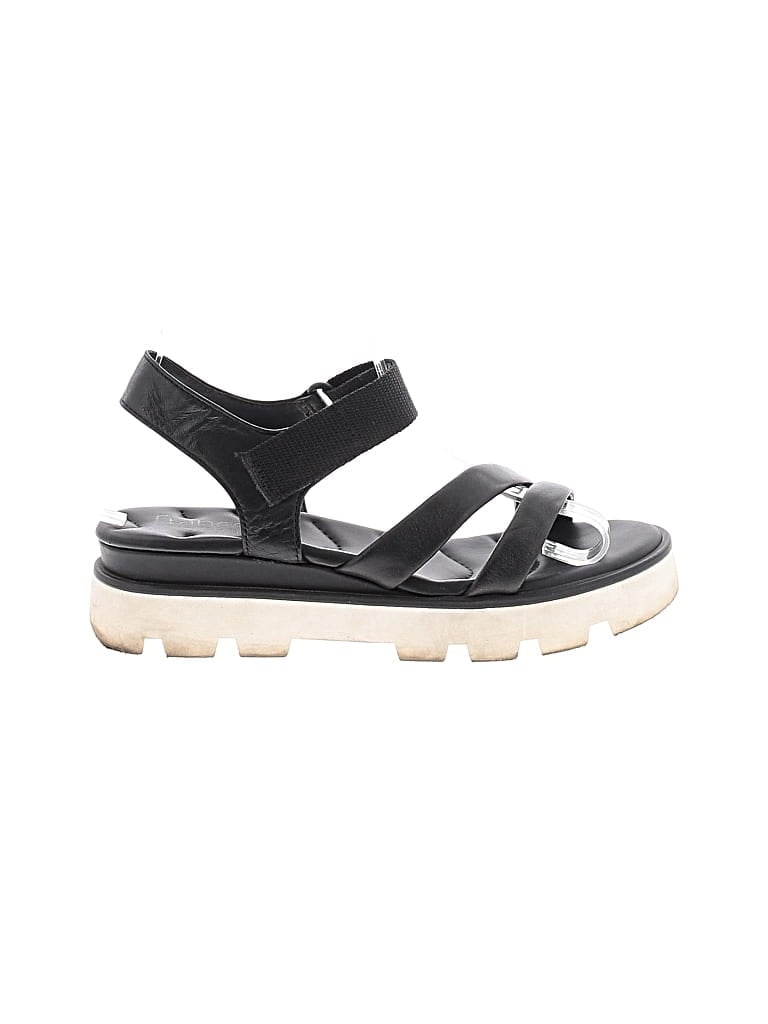 Pre-owned Franco Sarto Sandals In Black