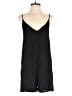 LACAUSA 100% Rayon Solid Black Romper Size S - photo 1