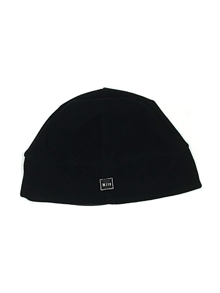 Pre-owned Niløs Beanie Hat In Black