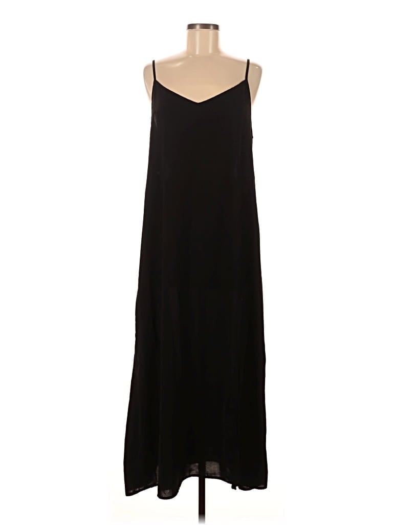 Pre-owned Shein Casual Dress In Black