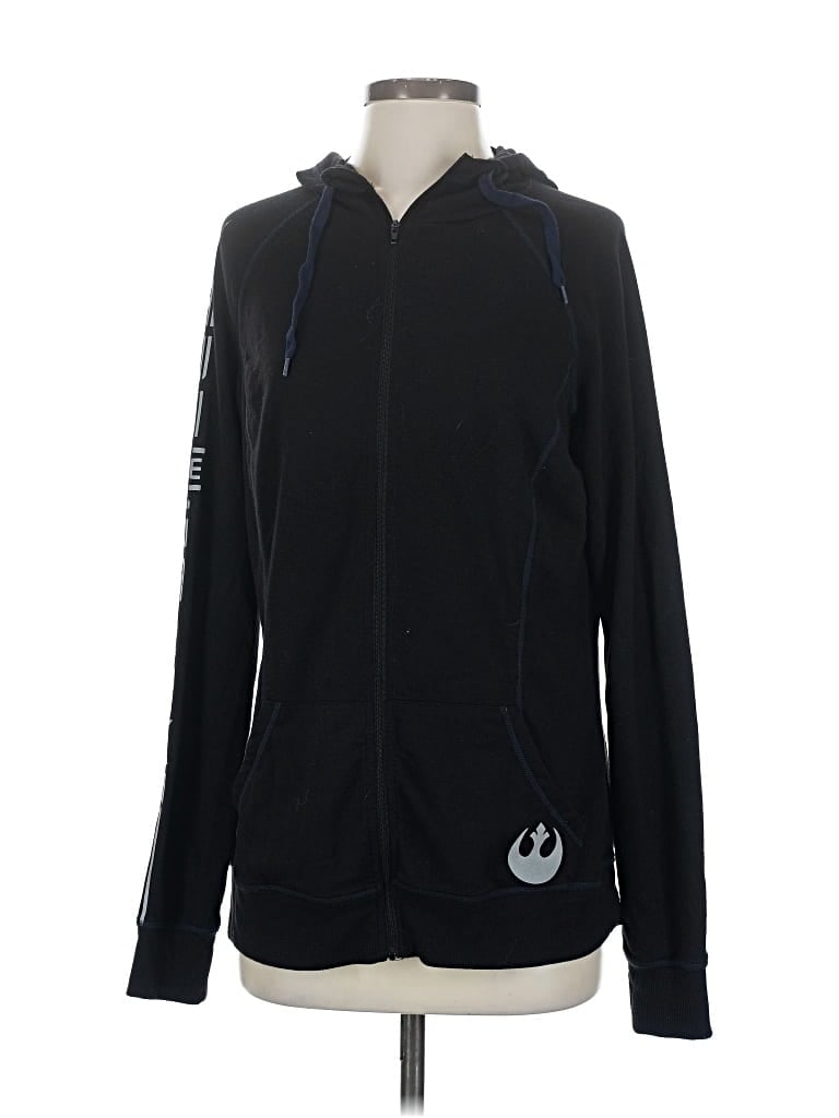 Pre-owned Star Wars Zip Up Hoodie In Black