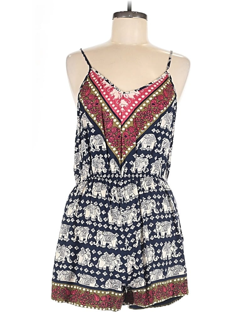 Pre-owned Assorted Brands Romper In Blue