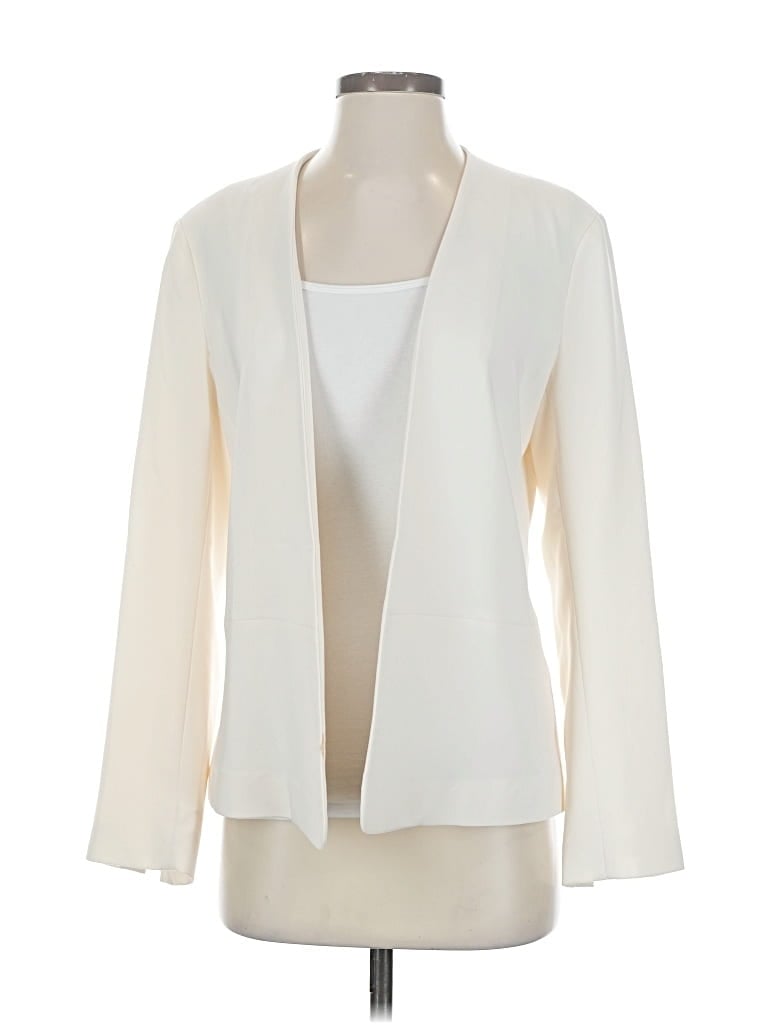 Pre-owned Gibson Latimer Blazer Jacket In White