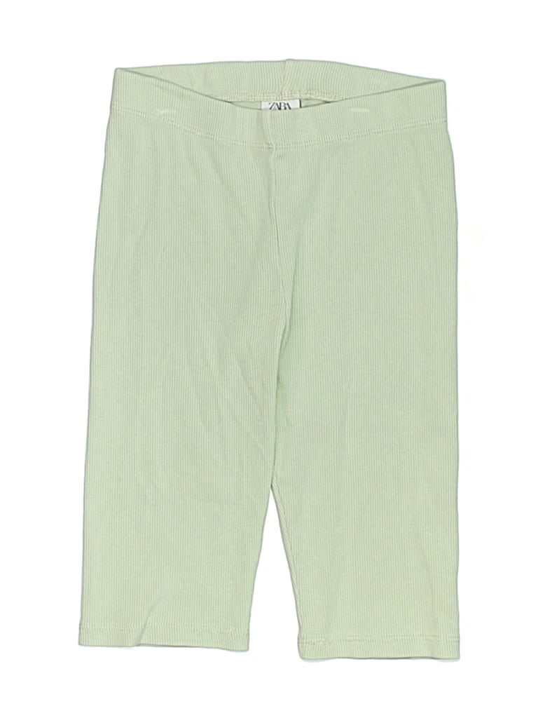 Pre-owned Zara Kids' Active Pants In Green
