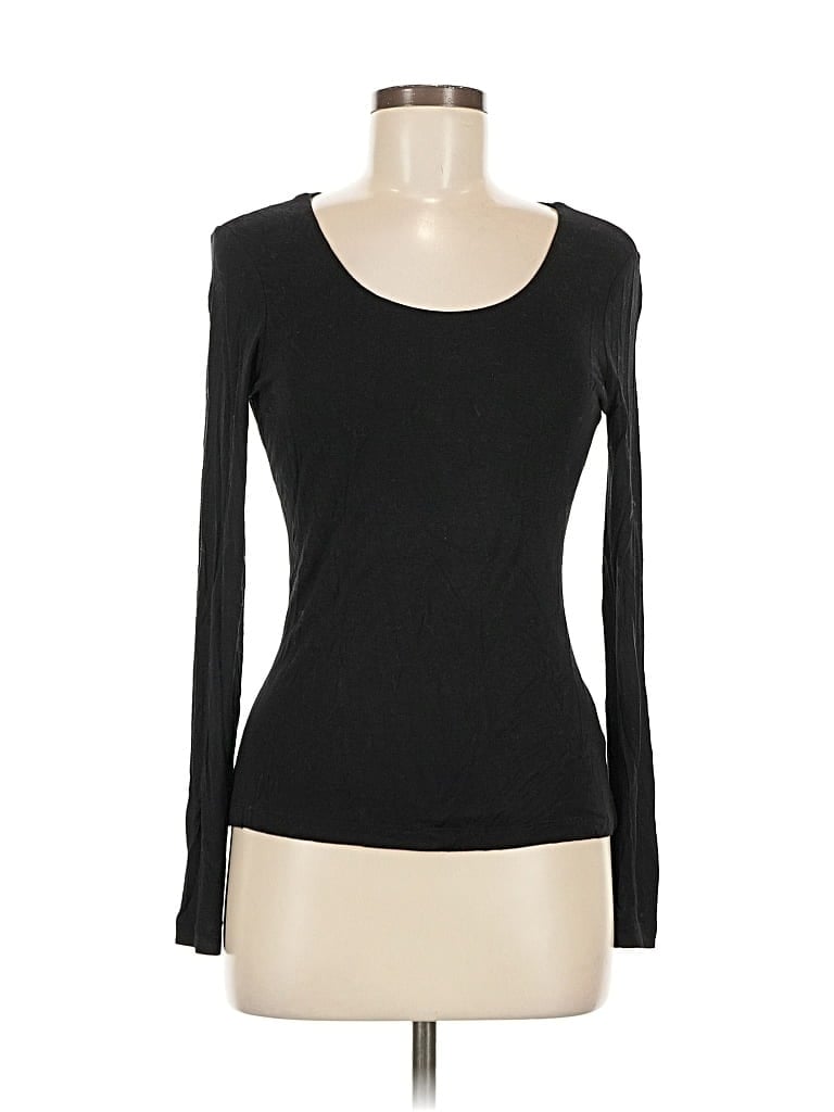 Pre-owned White Label The White Company Long Sleeve T-shirt In Black