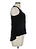 THML Black Sleeveless Blouse Size L - photo 4