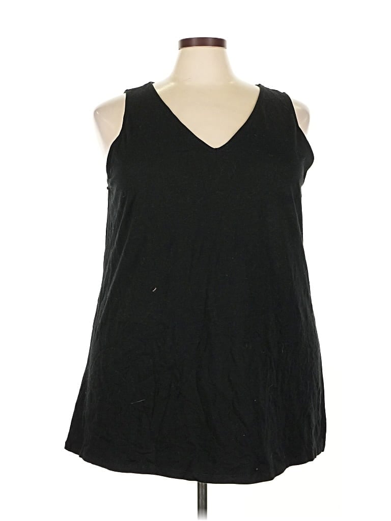 Pre-owned Torrid Sleeveless T-shirt In Black