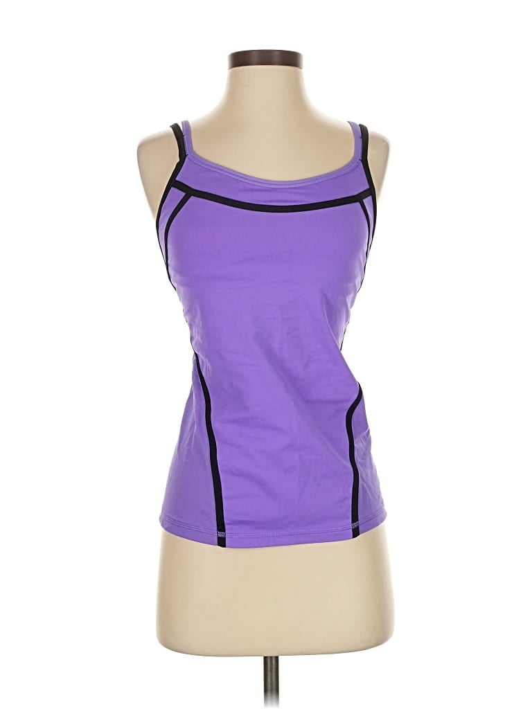 Pre-owned Lululemon Athletica Active Tank Top In Purple