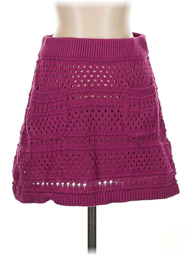 Pre-owned Fp Beach Casual Skirt In Purple