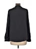 Calvin Klein 100% Polyester Black Long Sleeve Blouse Size L - photo 2