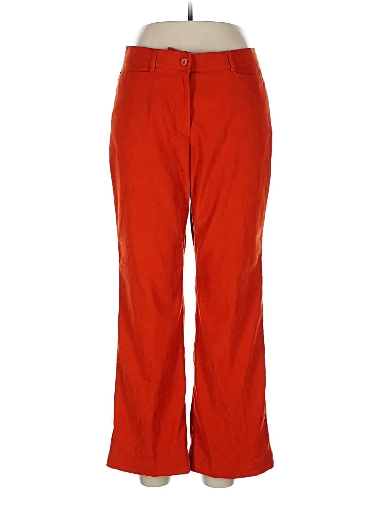 Pre-owned Coldwater Creek Casual Pants In Orange