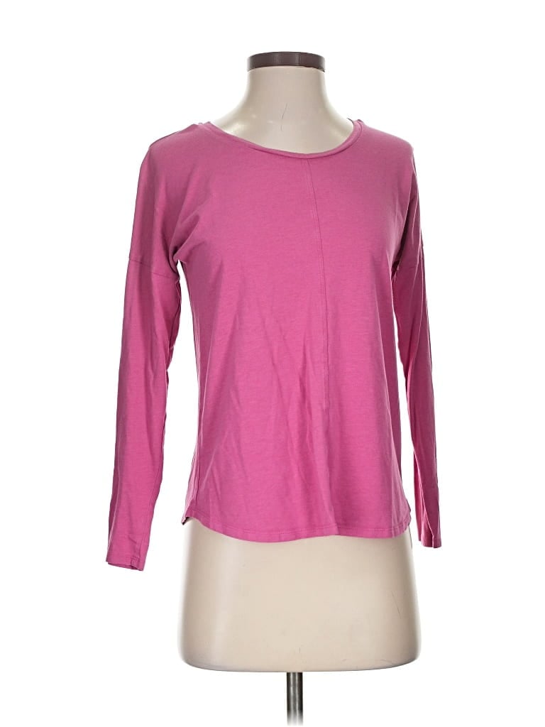 Pre-owned Boden 3/4 Sleeve T-shirt In Pink