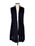 Coldwater Creek Black Blue Cardigan Size 6 - photo 1