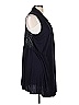 Coldwater Creek Black Blue Cardigan Size 6 - photo 4