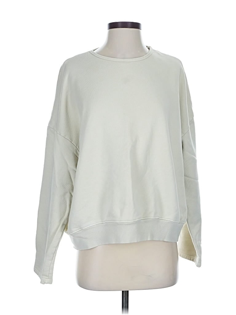 Pre-owned Assorted Brands Sweatshirt In White