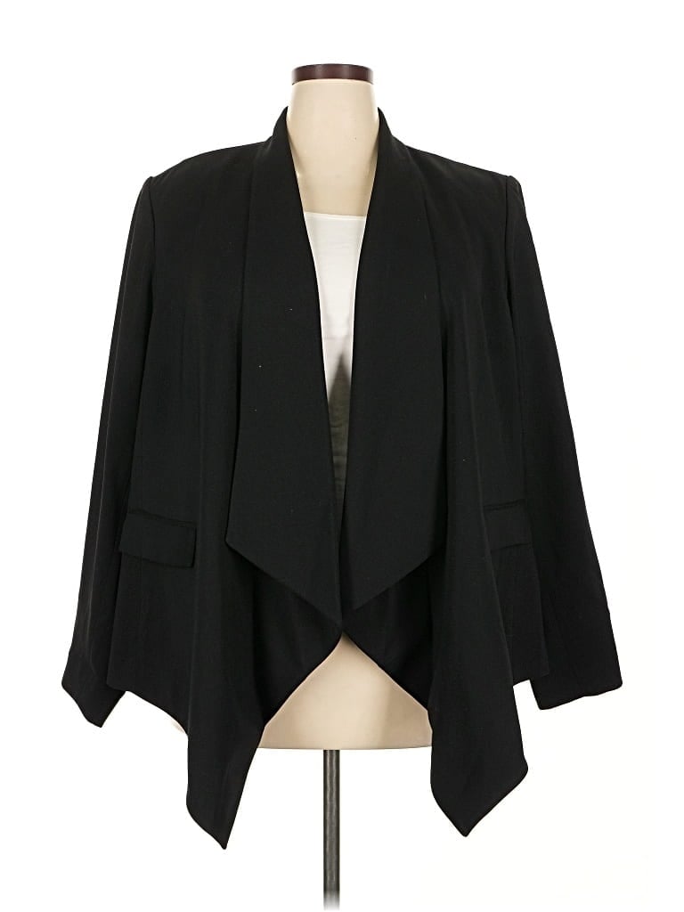 Pre-owned Calvin Klein Blazer Jacket In Black