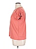 Ann Taylor LOFT Outlet Orange Pink Short Sleeve Top Size XL - photo 5