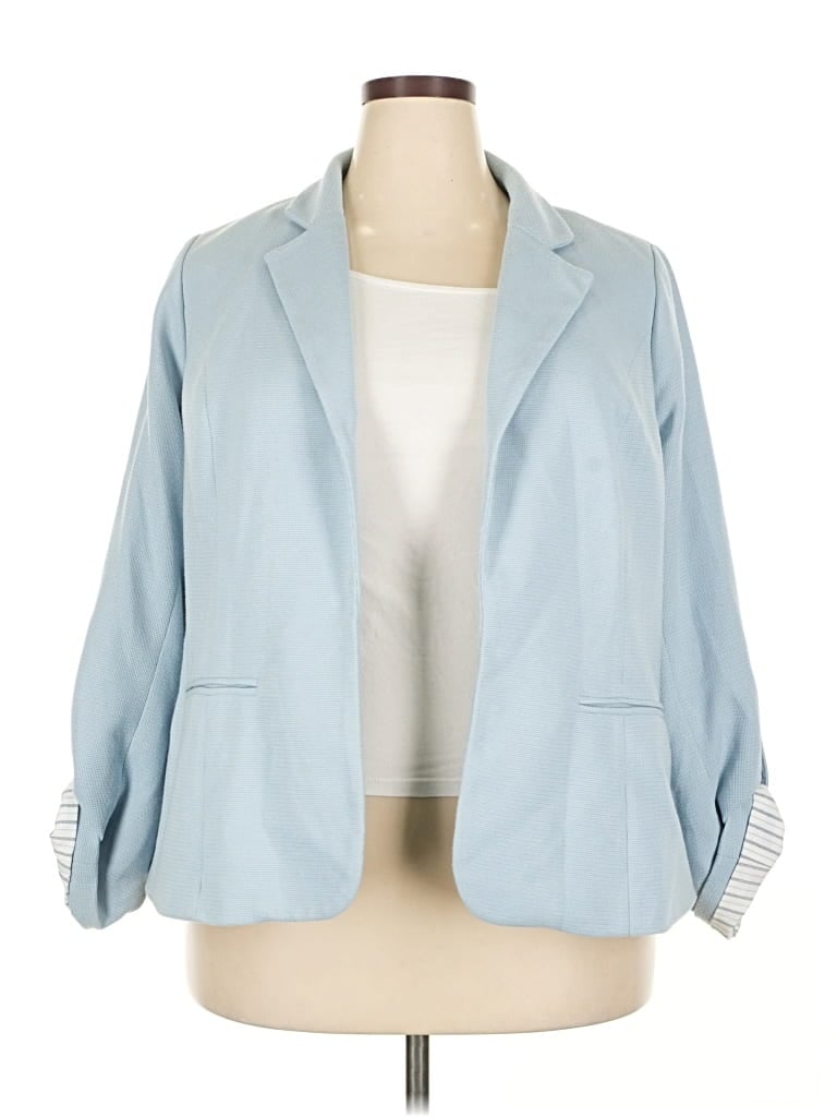 Pre-owned 41hawthorn Blazer Jacket In Blue