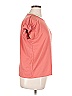 Ann Taylor LOFT Outlet Orange Pink Short Sleeve Top Size XL - photo 4
