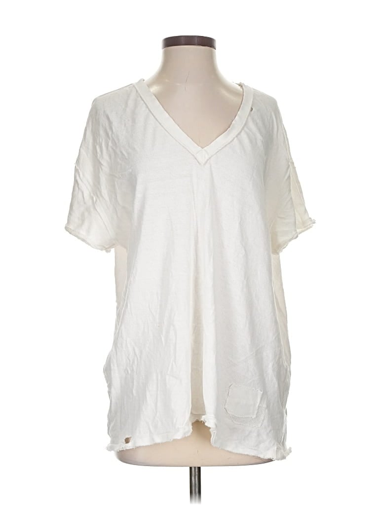 Pre-owned We The Free Short Sleeve T-shirt In White