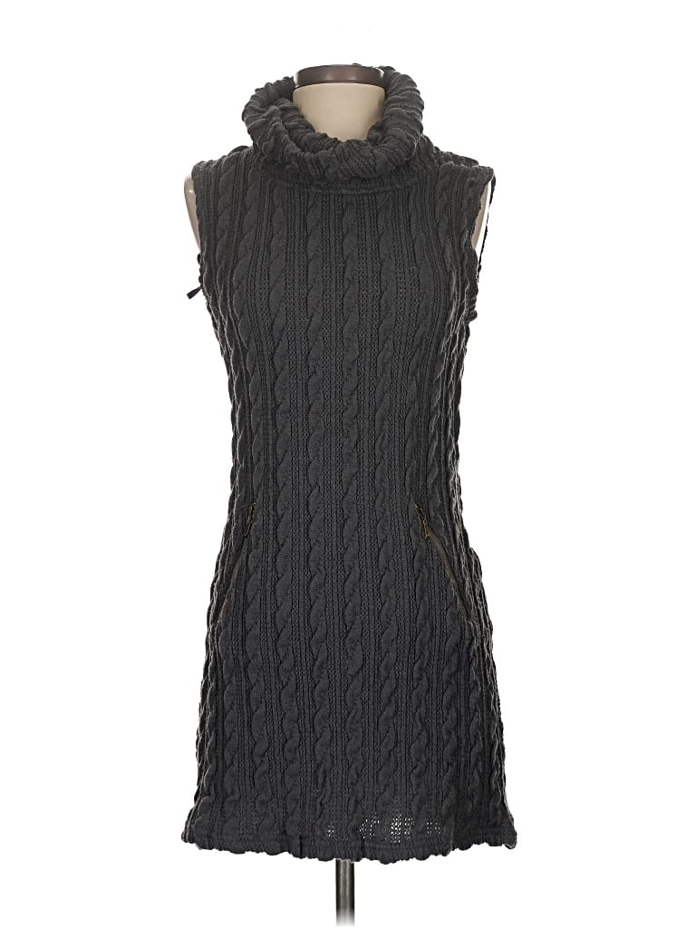 Pre-owned Mine Casual Dress In Gray