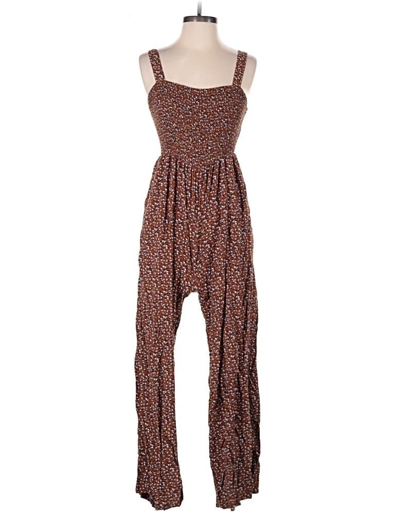 Pre-owned Dokotoo Jumpsuit In Brown