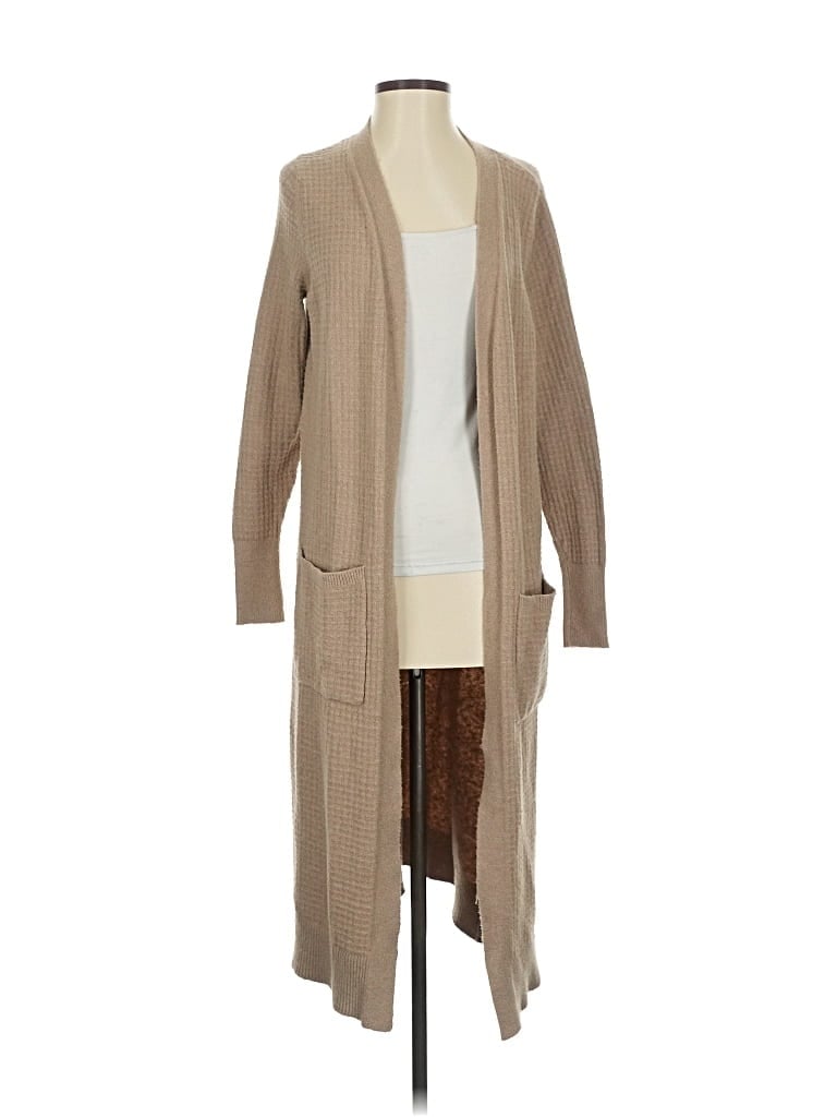 Pre-owned Ann Taylor Loft Outlet Cardigan Sweater In Brown