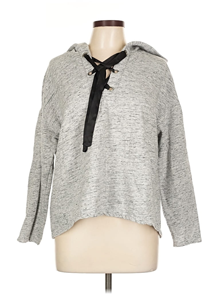 Pre-owned For The Republic Pullover Sweater In Gray