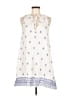 Devi 100% Rayon Ivory Casual Dress Size M - photo 1