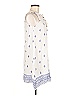 Devi 100% Rayon Ivory Casual Dress Size M - photo 4