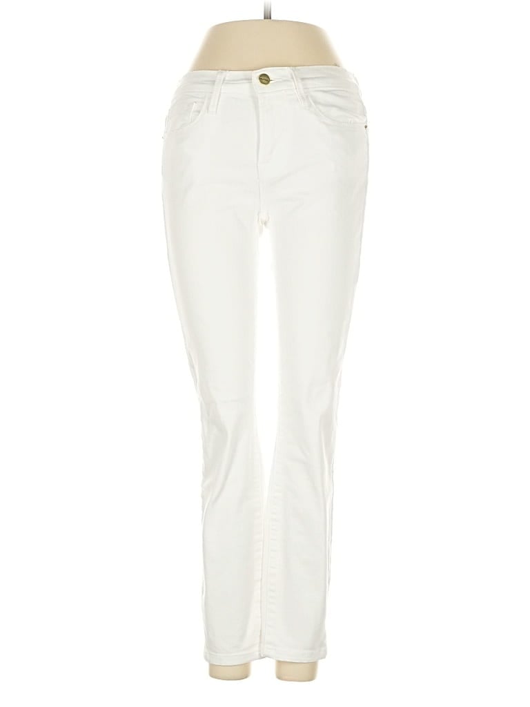 Pre-owned Frame Jeans In White