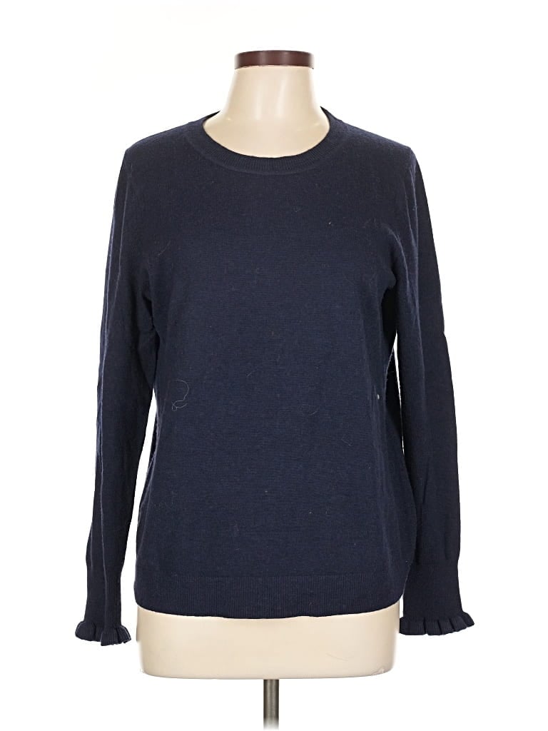 Pre-owned Banana Republic Pullover Sweater In Blue