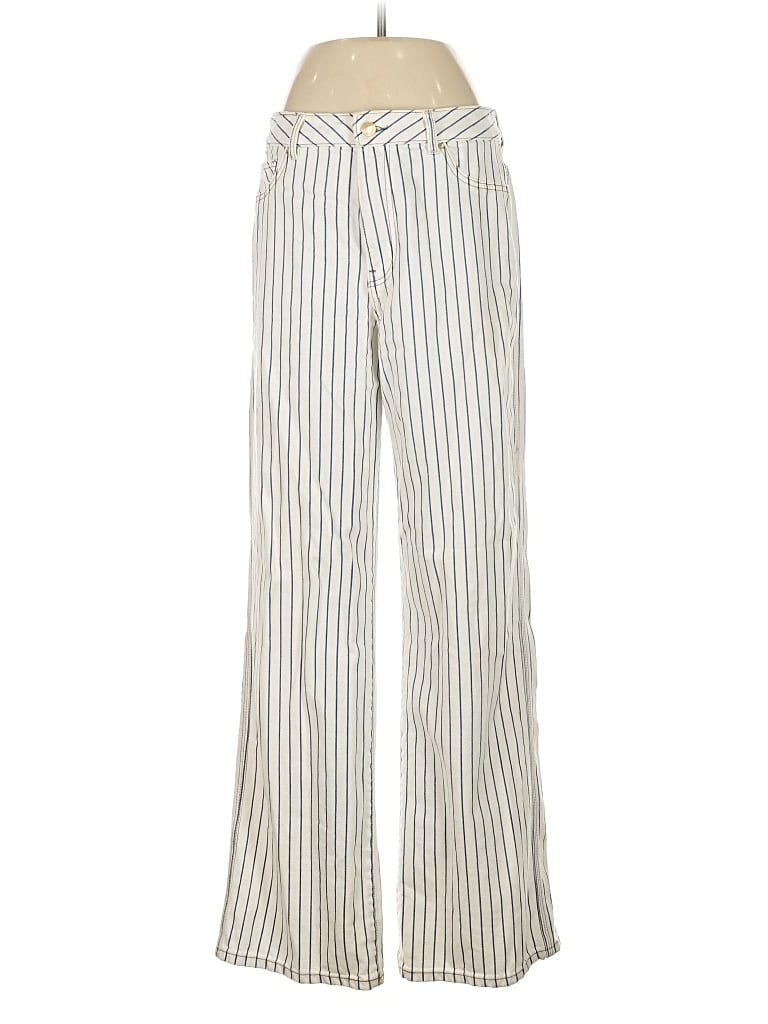 Pre-owned Dl1961 Casual Pants In White