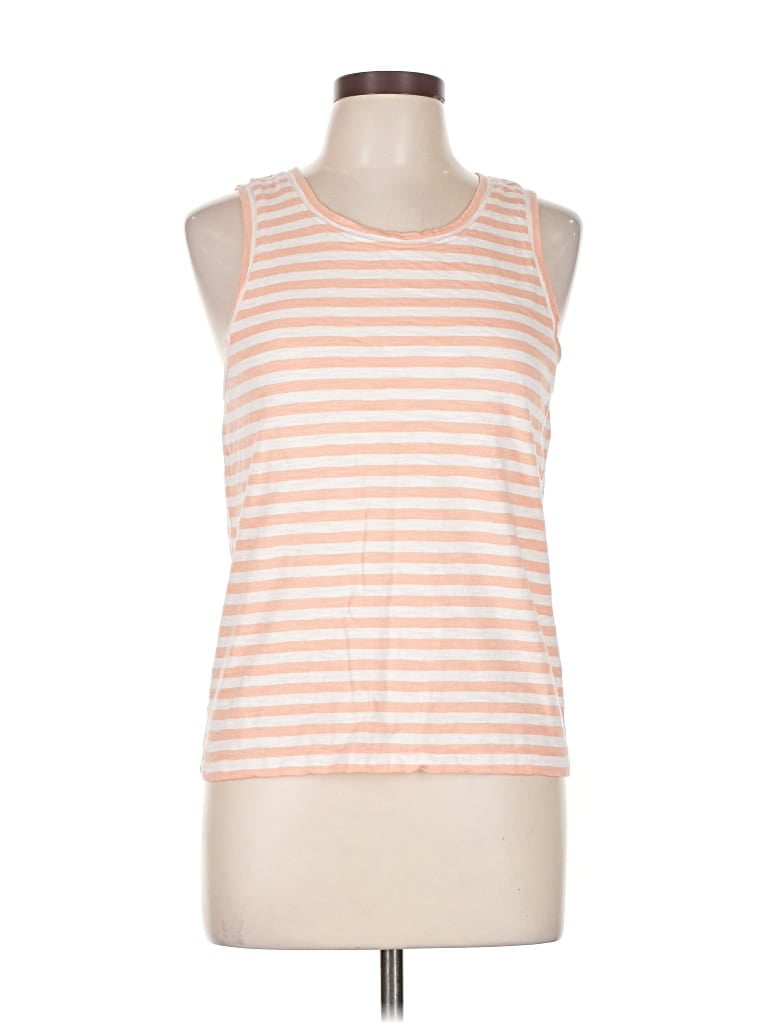 Pre-owned J.crew Factory Store Sleeveless T-shirt In Orange