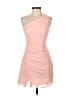 NBD Solid Pink Cocktail Dress Size XS - photo 1