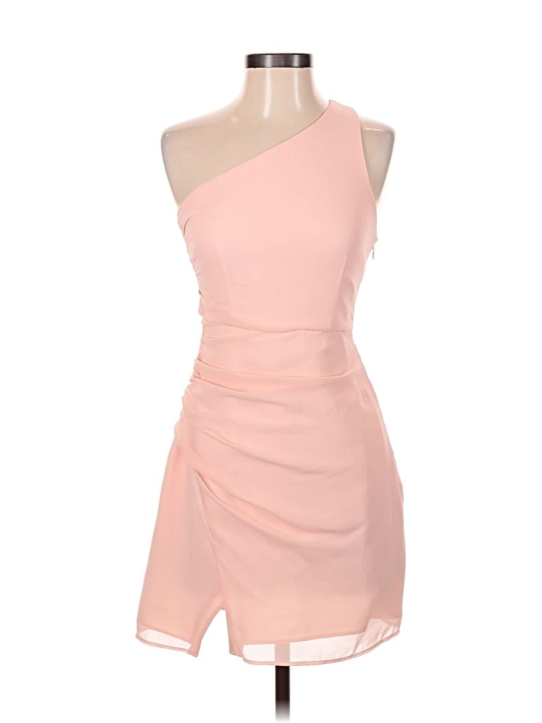 Pre-owned Nbd Cocktail Dress In Pink