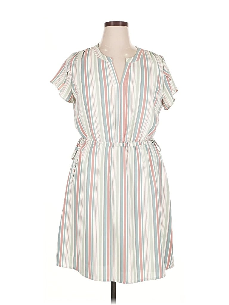 Pre-owned 41hawthorn Casual Dress In White