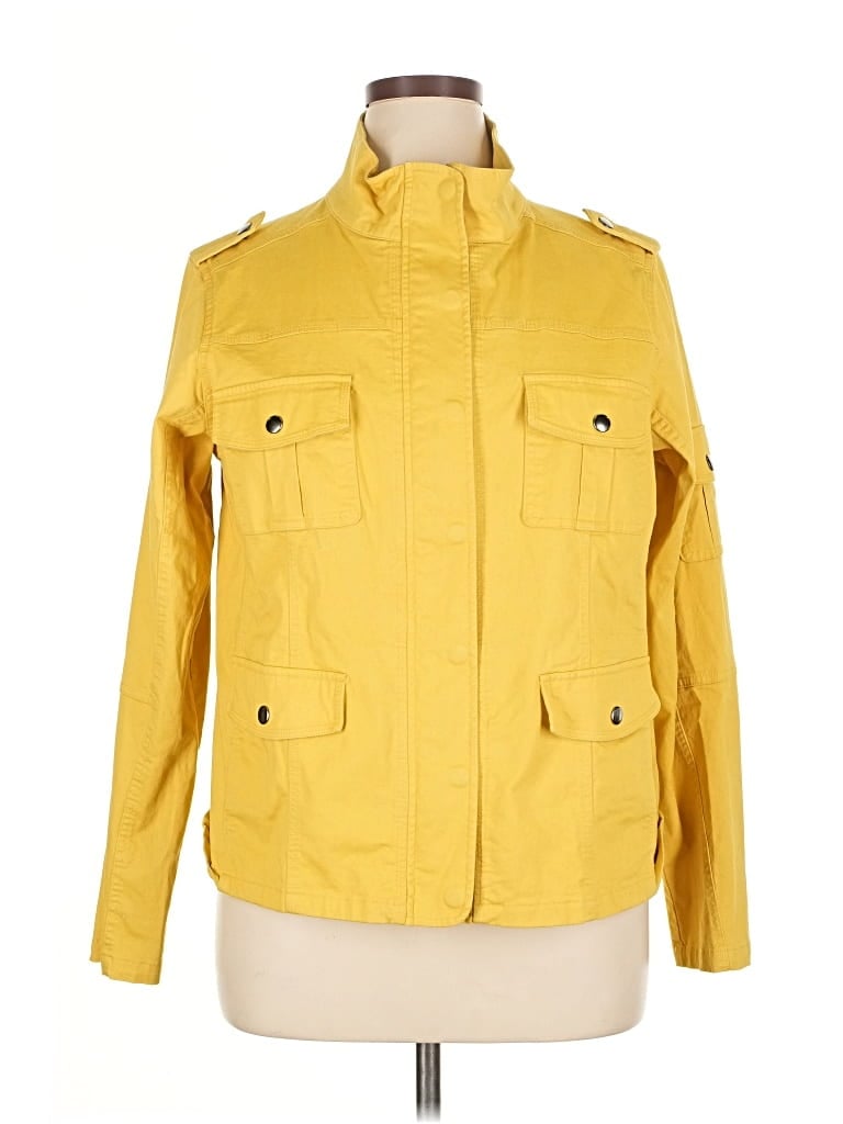 Pre-owned Thread & Supply Jacket In Yellow