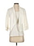 Cartonnier 100% Tencel Ivory White Blazer Size 0 - photo 1