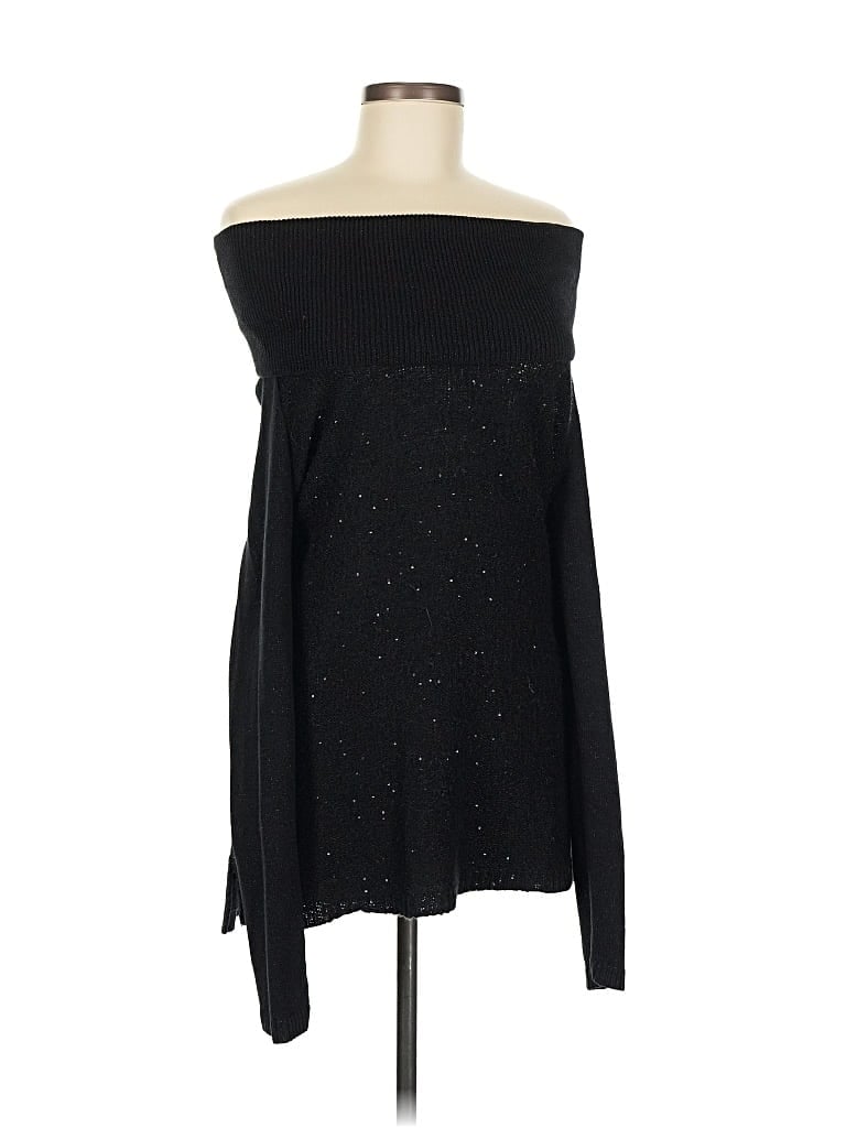 Pre-owned Jones New York Collection Pullover Sweater In Black