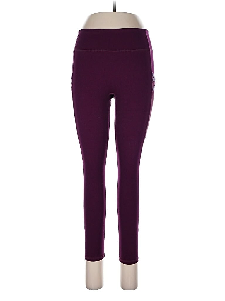 Pre-owned Motion 365 Made By Fabletics Active Pants In Purple