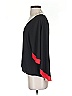 BCBGMAXAZRIA 100% Polyester Black 3/4 Sleeve Blouse Size XS - photo 5