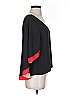 BCBGMAXAZRIA 100% Polyester Black 3/4 Sleeve Blouse Size XS - photo 4