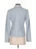 Gap 100% Cotton Stripes Blue Gray Blazer Size 4 - photo 2
