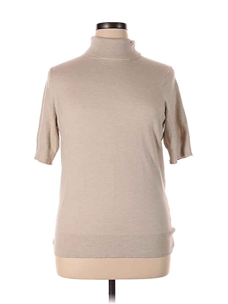 Pre-owned Torrid Turtleneck Sweater In Brown