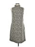 Grace Animal Print Gray Casual Dress Size M - photo 1