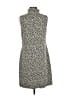 Grace Animal Print Gray Casual Dress Size M - photo 2