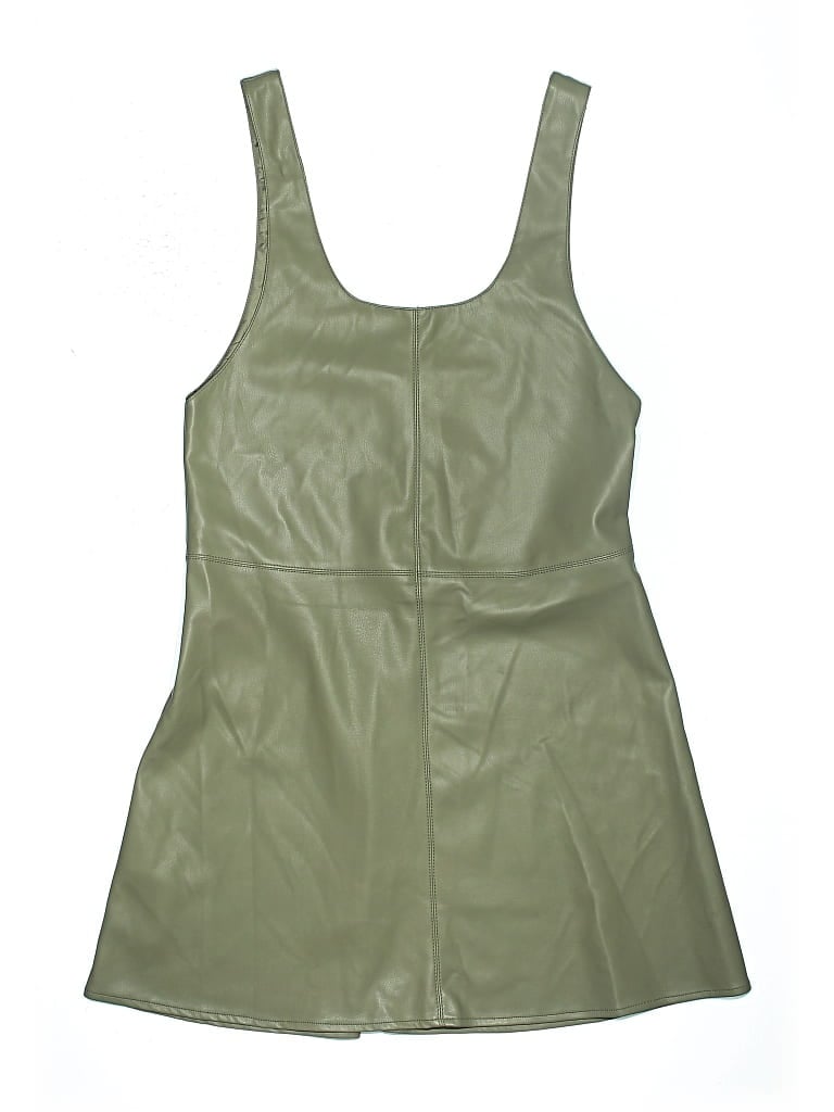 Pre-owned Mng Casual Dress In Green