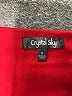 Crystal Sky Solid Red Romper Size S - photo 4
