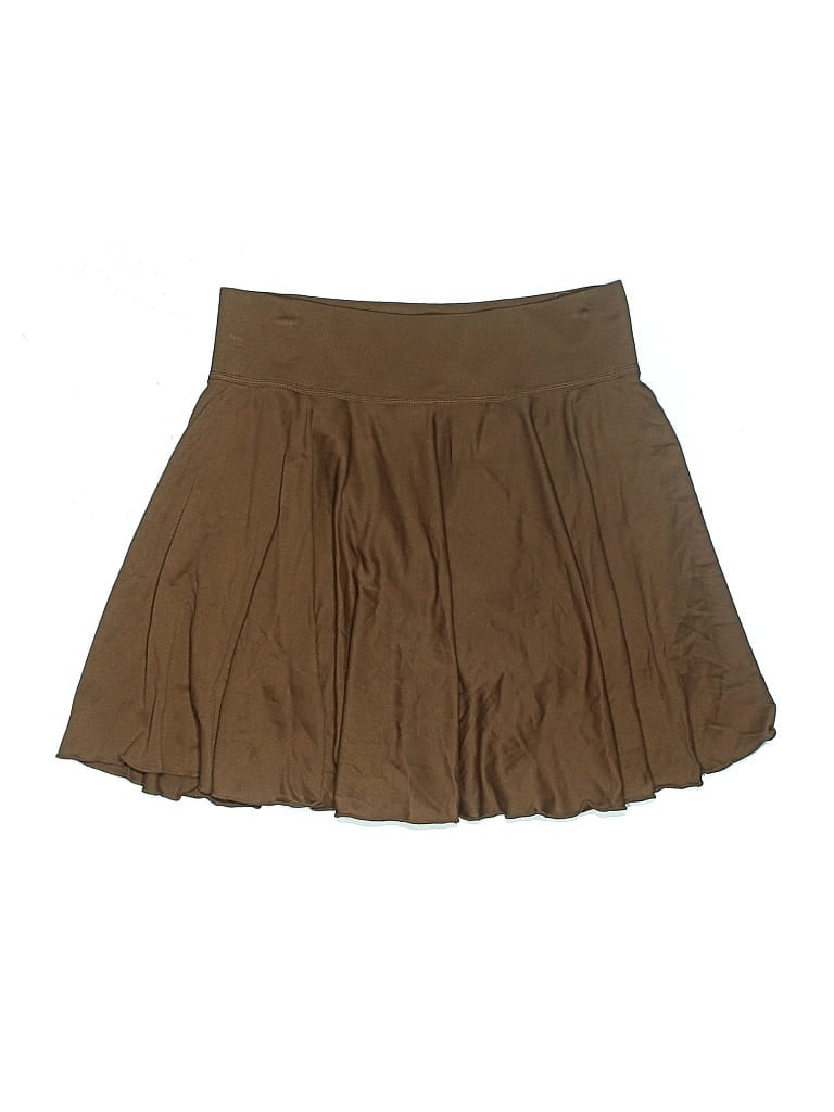 Pre-owned Oqq Casual Skirt In Brown